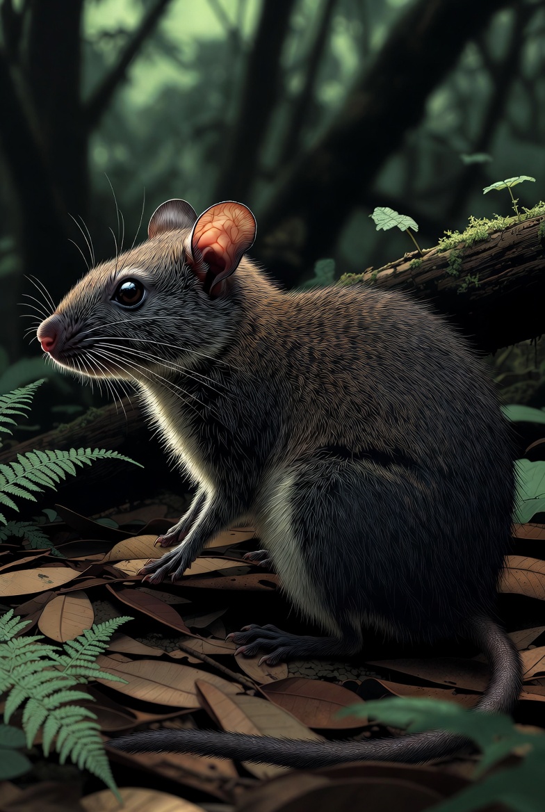 Western New Guinea mountain rat